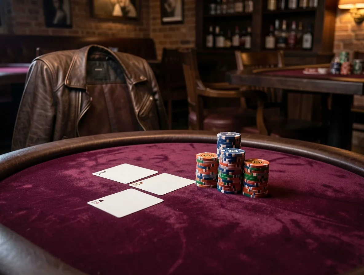 Wnętrze klubu pokerowego Foravell
