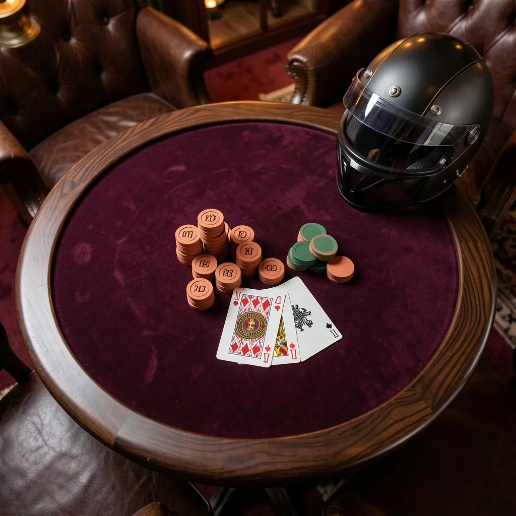 Stół pokerowy w klubie Foravell
